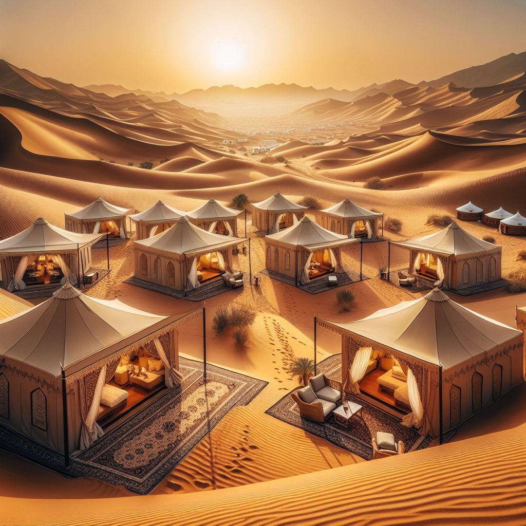 1000 Nights Camp Oman with Arabian Desert Suites