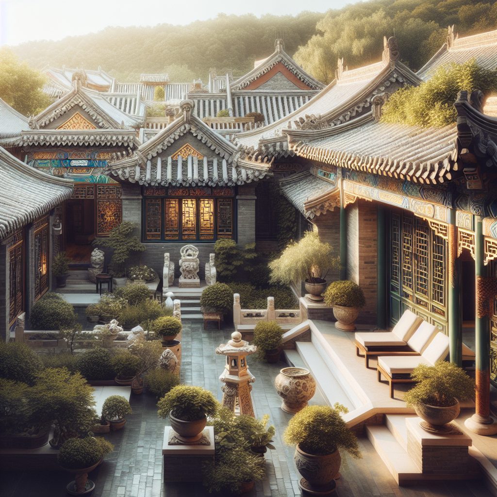 Aman Summer Palace Beijing China with Heritage Courtyard Suites