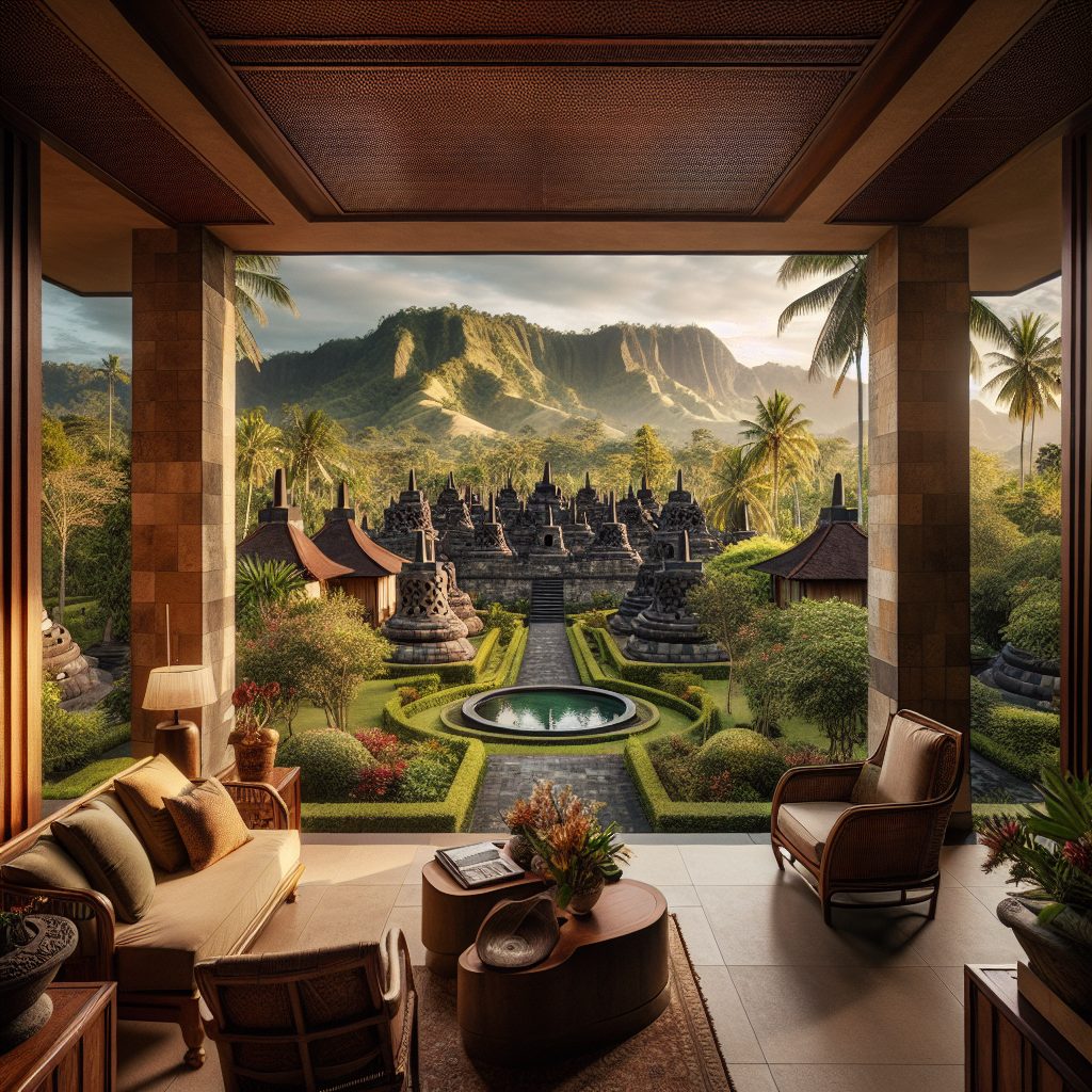 Amanjiwo Central Java Indonesia with Borobudur View Suites