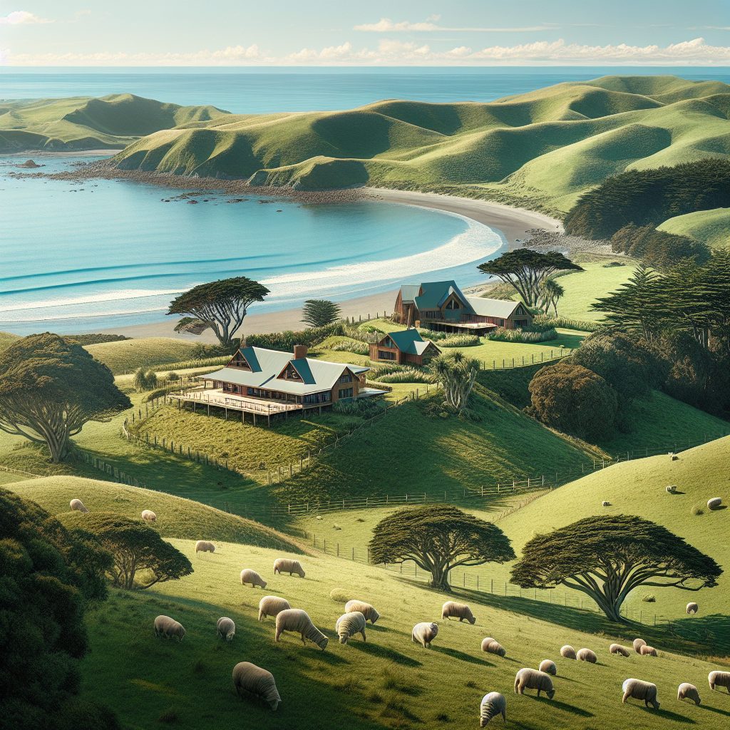 Annandale Coastal Farm New Zealand with Private Villas