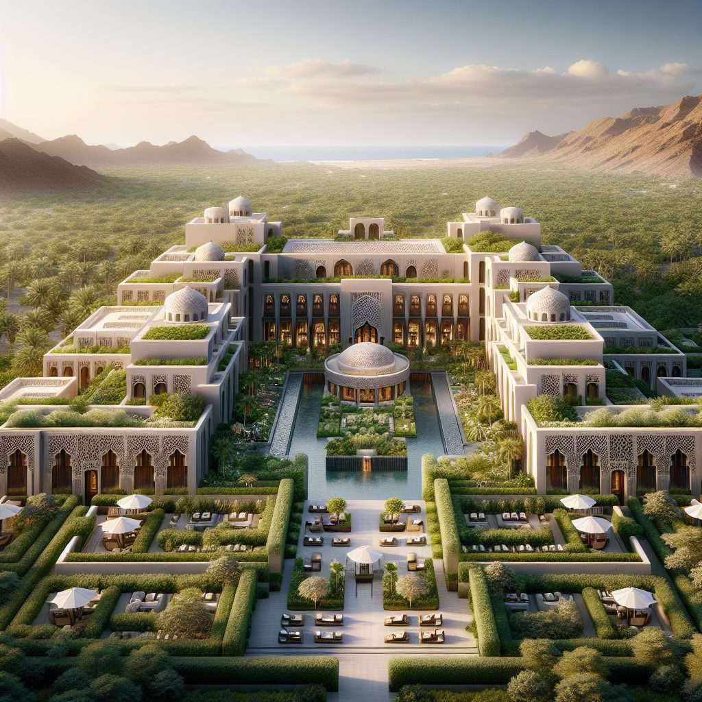 Chedi Muscat Oman with Minimalist Garden Suites