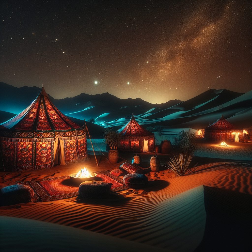 Desert Nights Camp Oman with Bedouin Style Tents