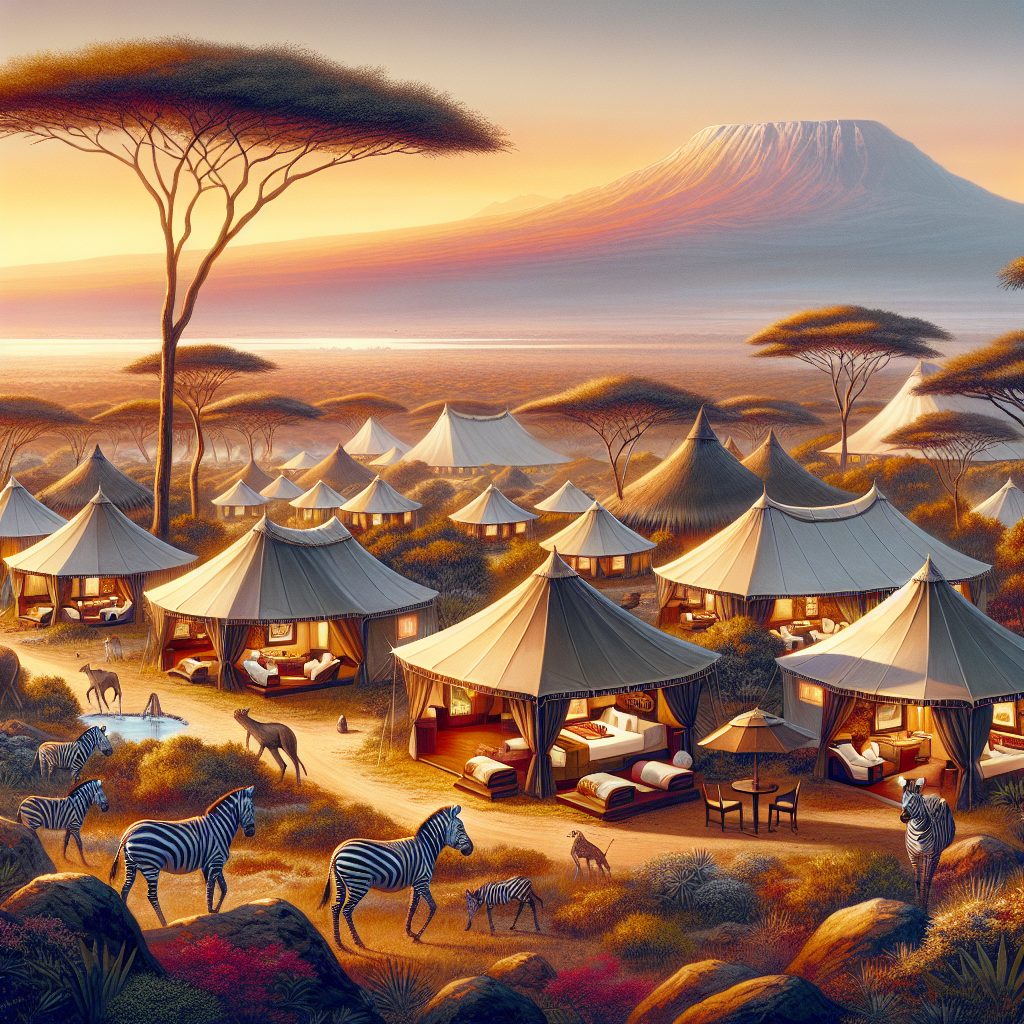 Finch Hattons Luxury Camp Kenya with Spa Tents