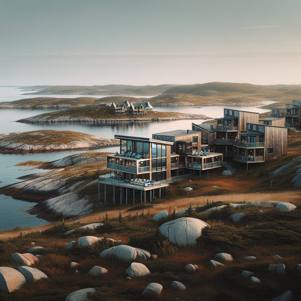 Fogo Island Inn Canada with Remote Coastal Design Suites