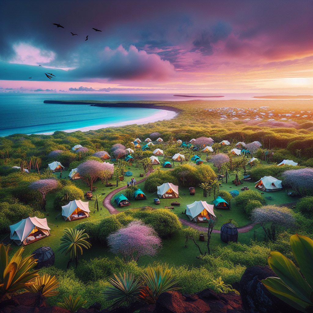 Galapagos Safari Camp Ecuador with Ocean View Tents