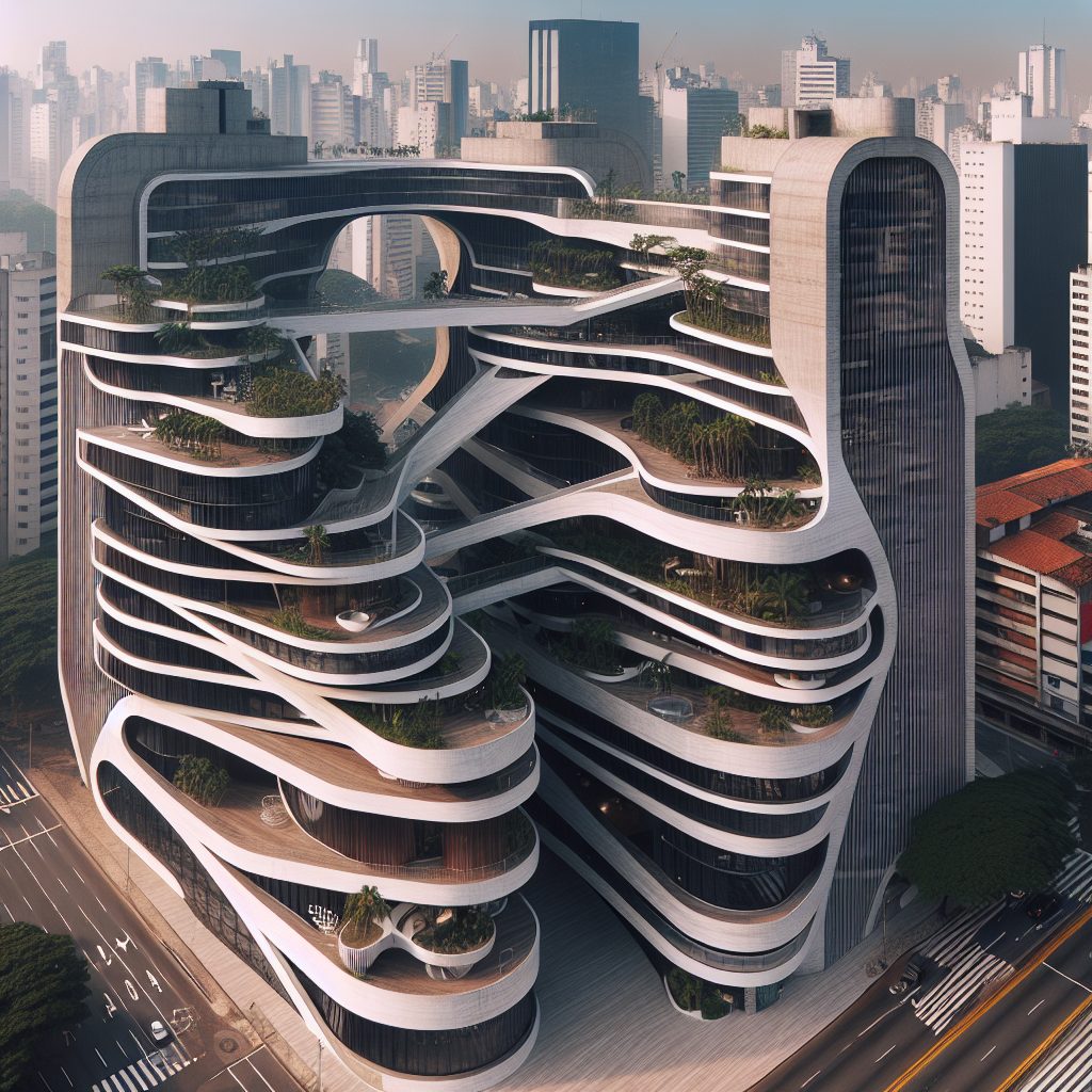 Hotel Unique Sao Paulo Brazil with Modern Architecture Suites