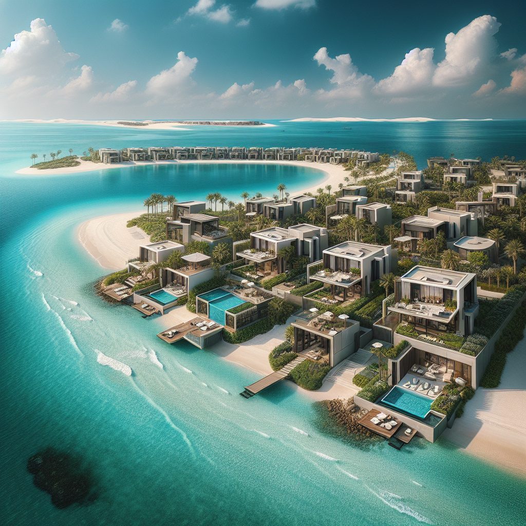 Jumeirah Saadiyat Island UAE with Luxury Beach Villas
