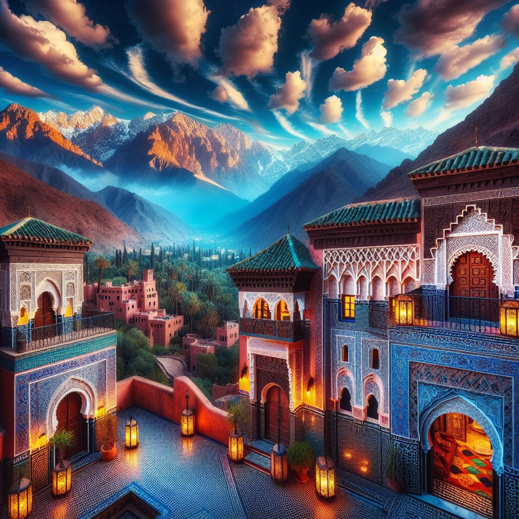 Kasbah Tamadot Morocco with Atlas Mountain Suites