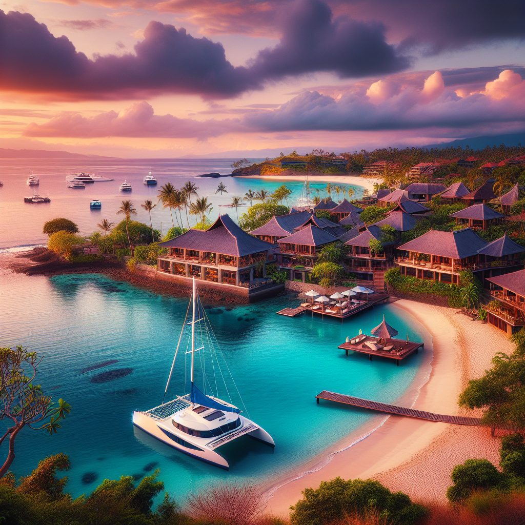 Katamaran Senggigi Lombok Indonesia with Ocean Suites