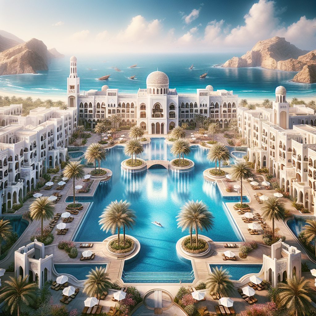 Kempinski Muscat Oman with Lagoon Pool Rooms