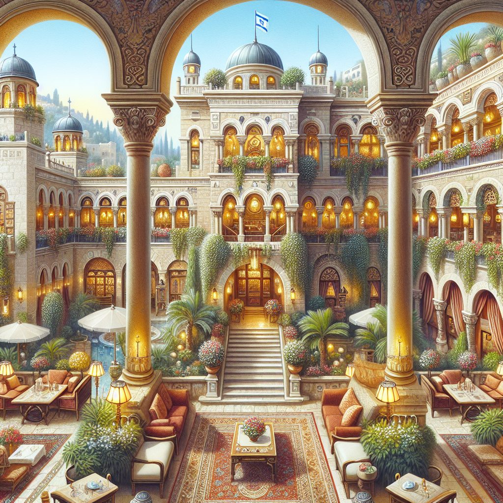 King David Hotel Jerusalem Israel with Historic Suites