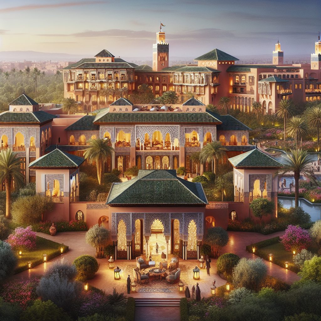 La Mamounia Marrakech Morocco with Palace Suites