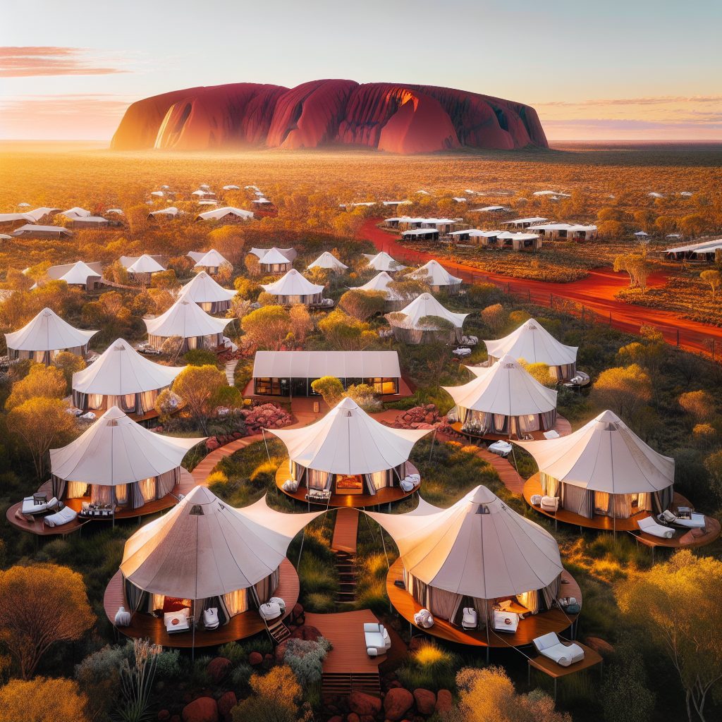 Longitude 131 Australia with Uluru View Tents