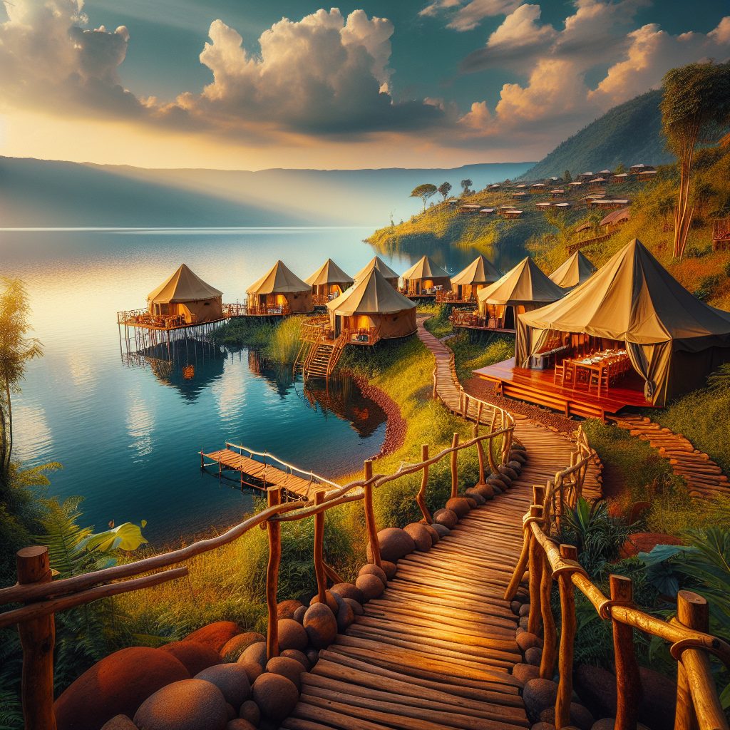 Magashi Camp Rwanda with Lakeside Safari Tents