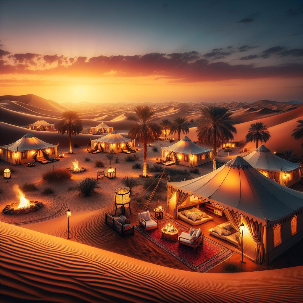 Magic Camps Wahiba Sands Oman with Luxury Tents