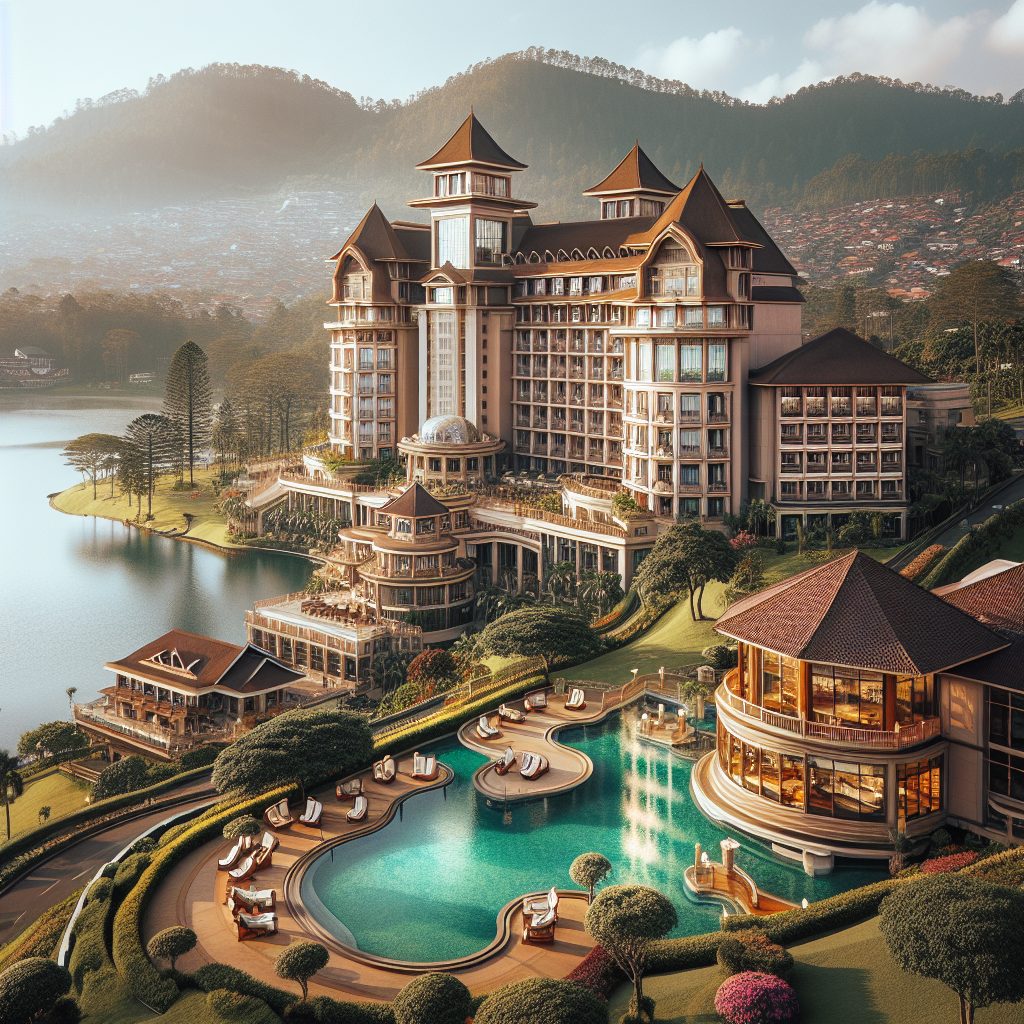 Mason Pine Hotel Bandung Indonesia with Lake Suites