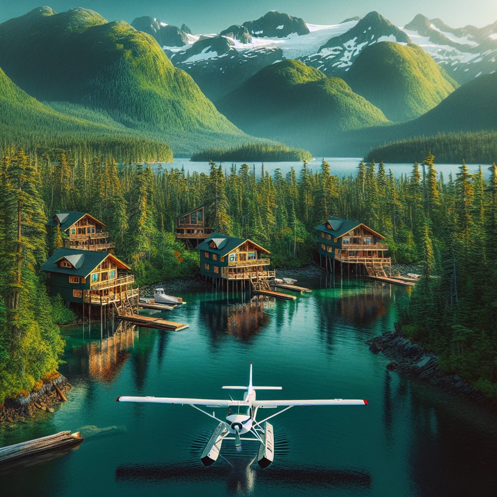 Nimmo Bay Wilderness Resort Canada with Floatplane Access Cabins