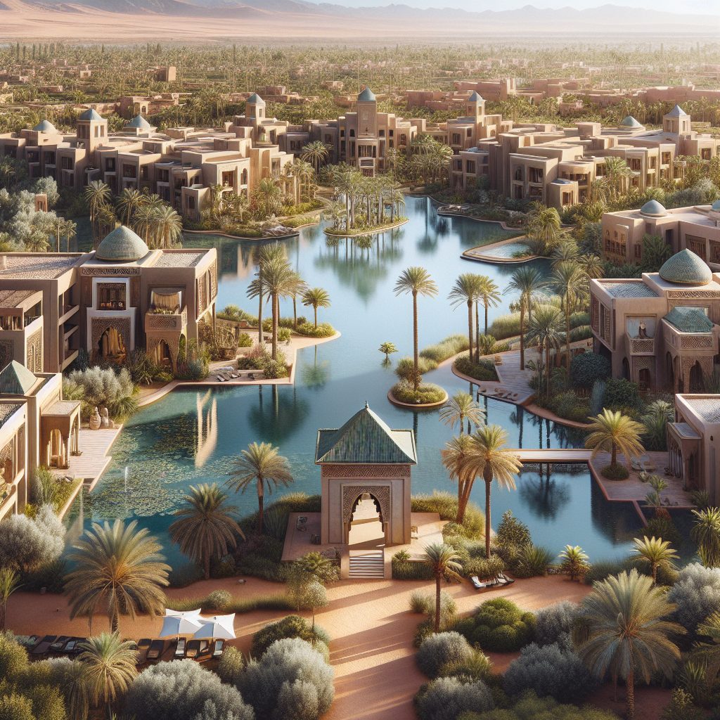 Palais Namaskar Marrakech Morocco with Lagoon Villas