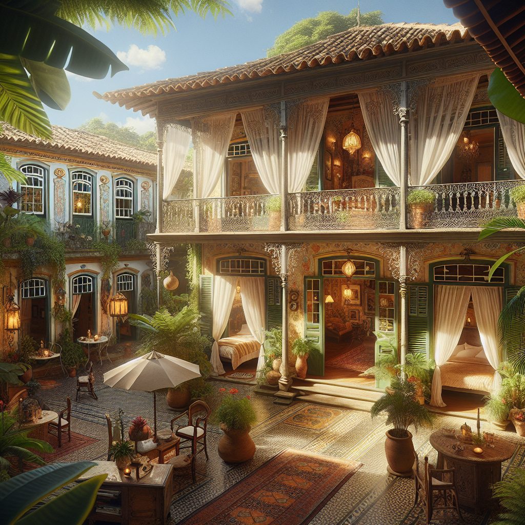 Pousada Literaria Paraty Brazil with Colonial Suites