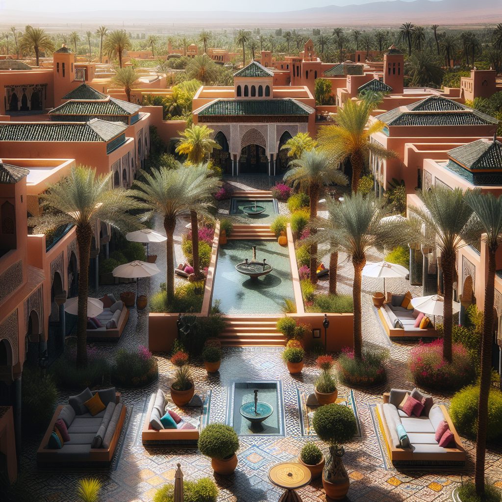 Royal Mansour Marrakech Morocco with Riad Villas