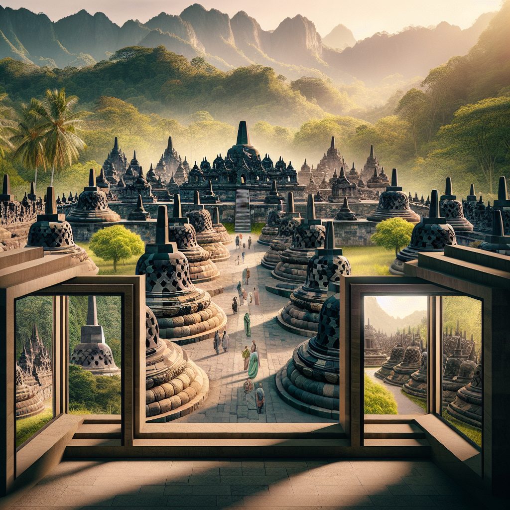 Sarasvati Borobudur Indonesia with Temple View Rooms