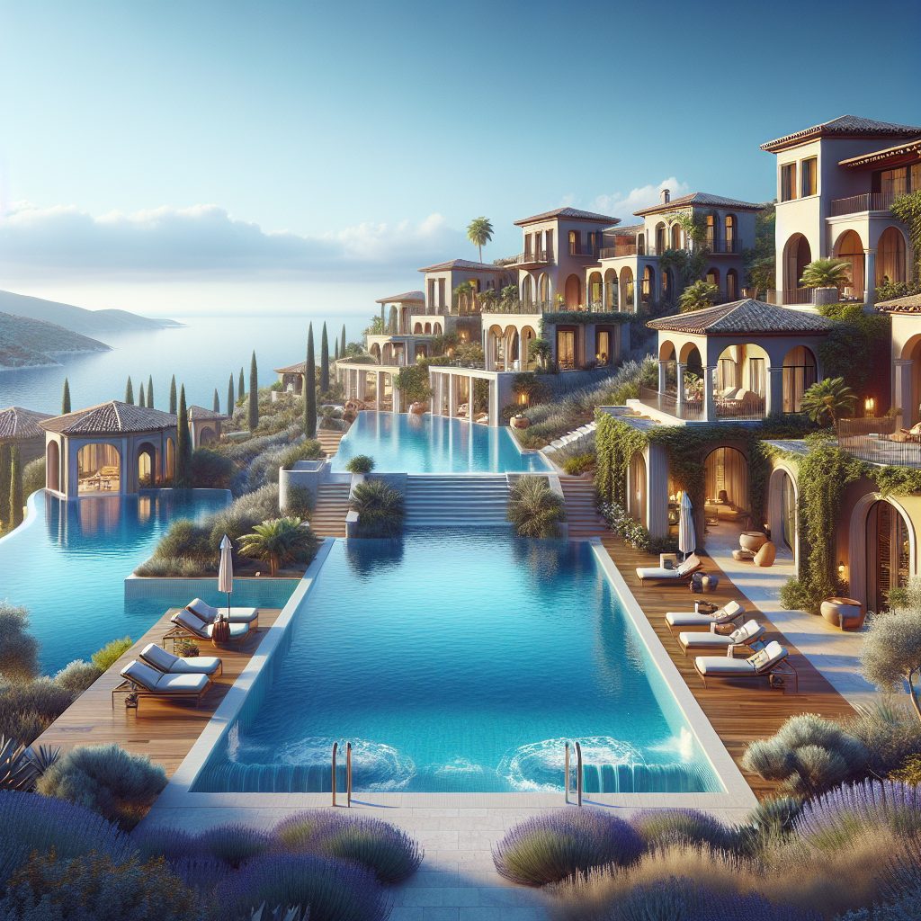Select Mediterranean Villas With Infinity Pool And Views