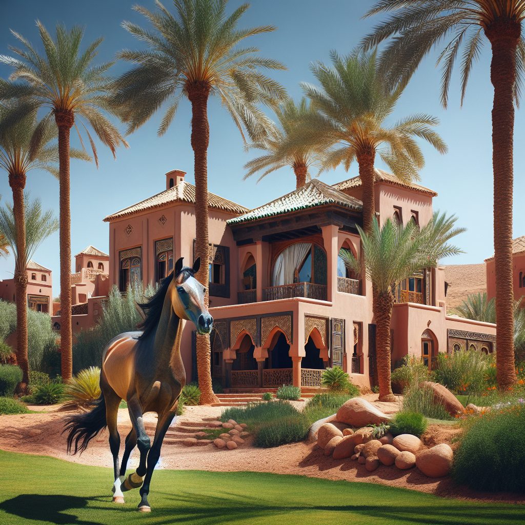 Selman Marrakech Morocco with Arabian Horse Villas