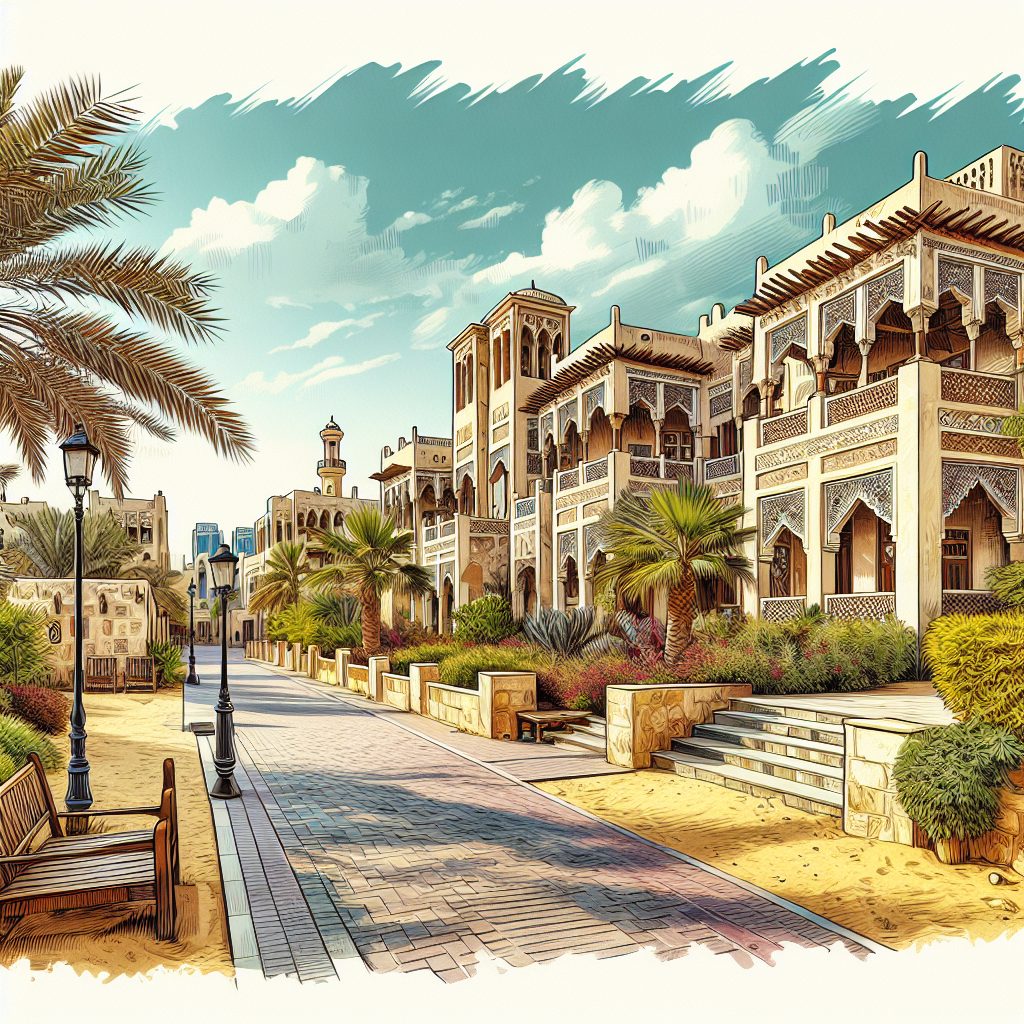 Sharq Village Doha Qatar with Arabian Villas