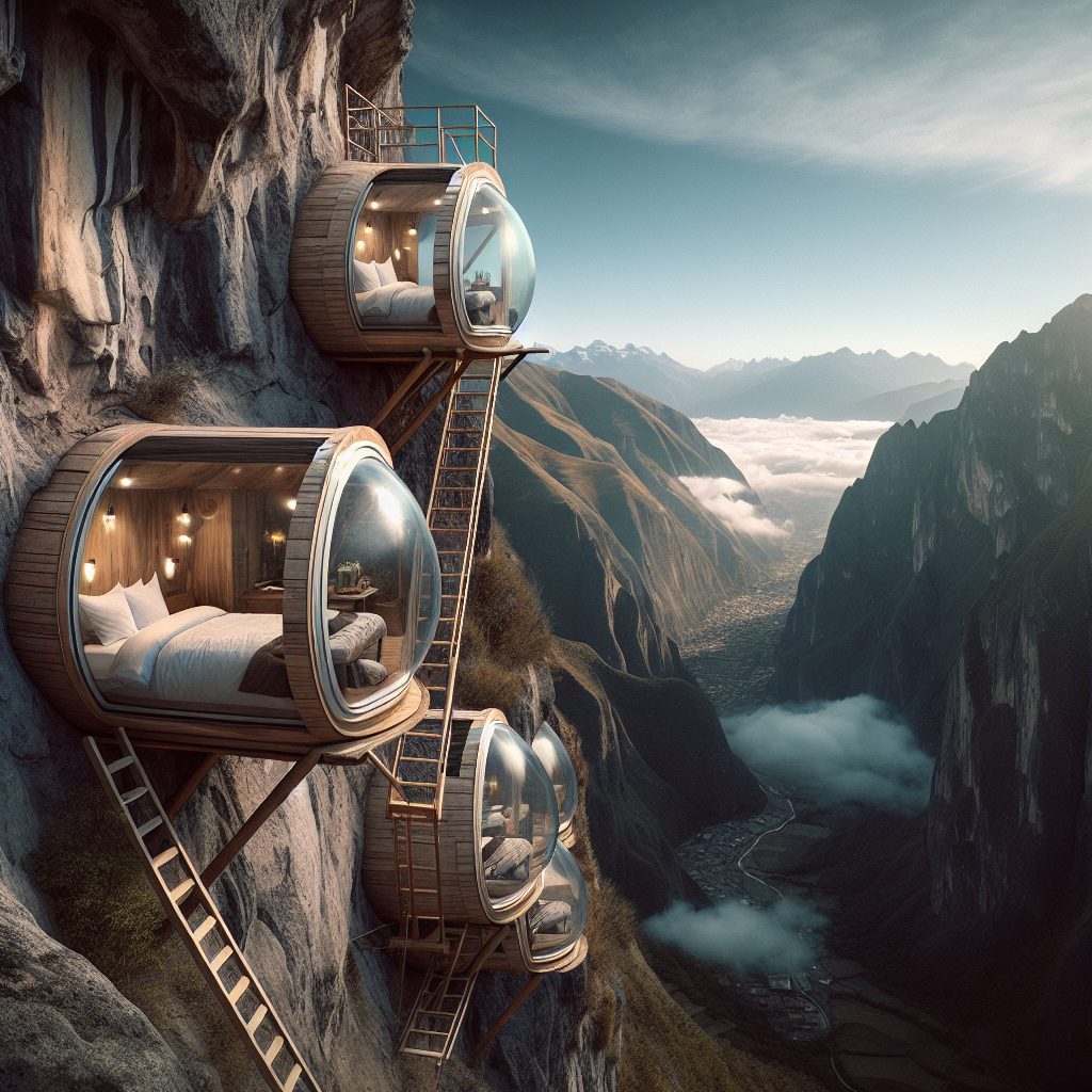 Skylodge Adventure Suites Peru with Cliff Capsule Rooms