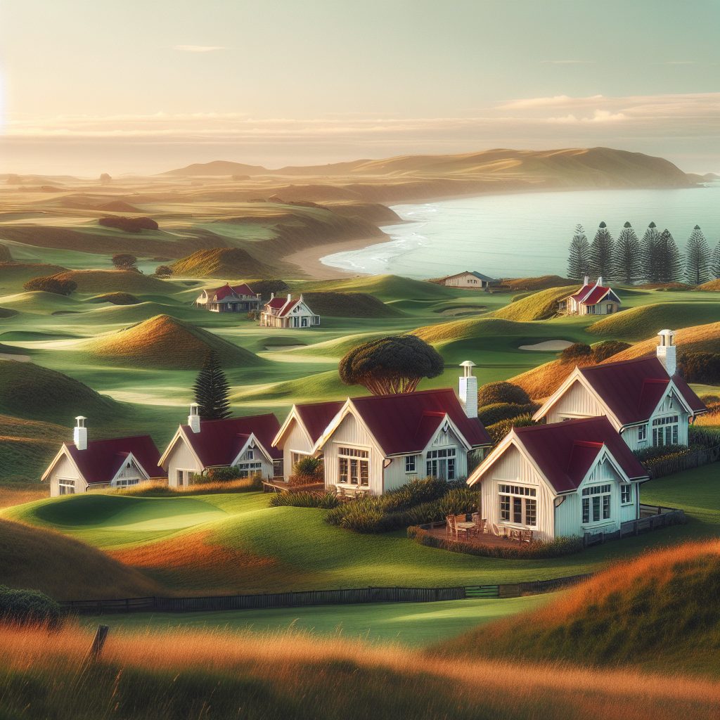 The Farm at Cape Kidnappers New Zealand with Golf Villas