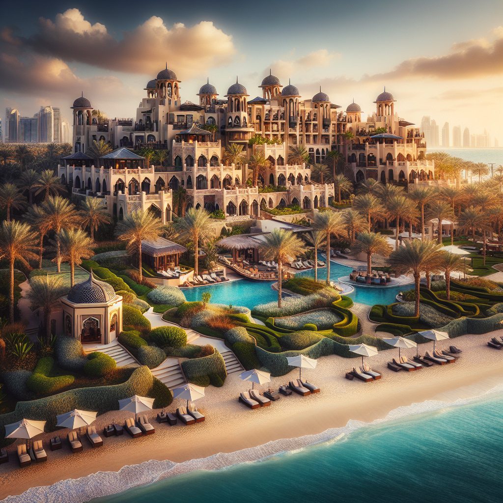 The Ritz Carlton Al Hamra Beach UAE with Private Beach Villas