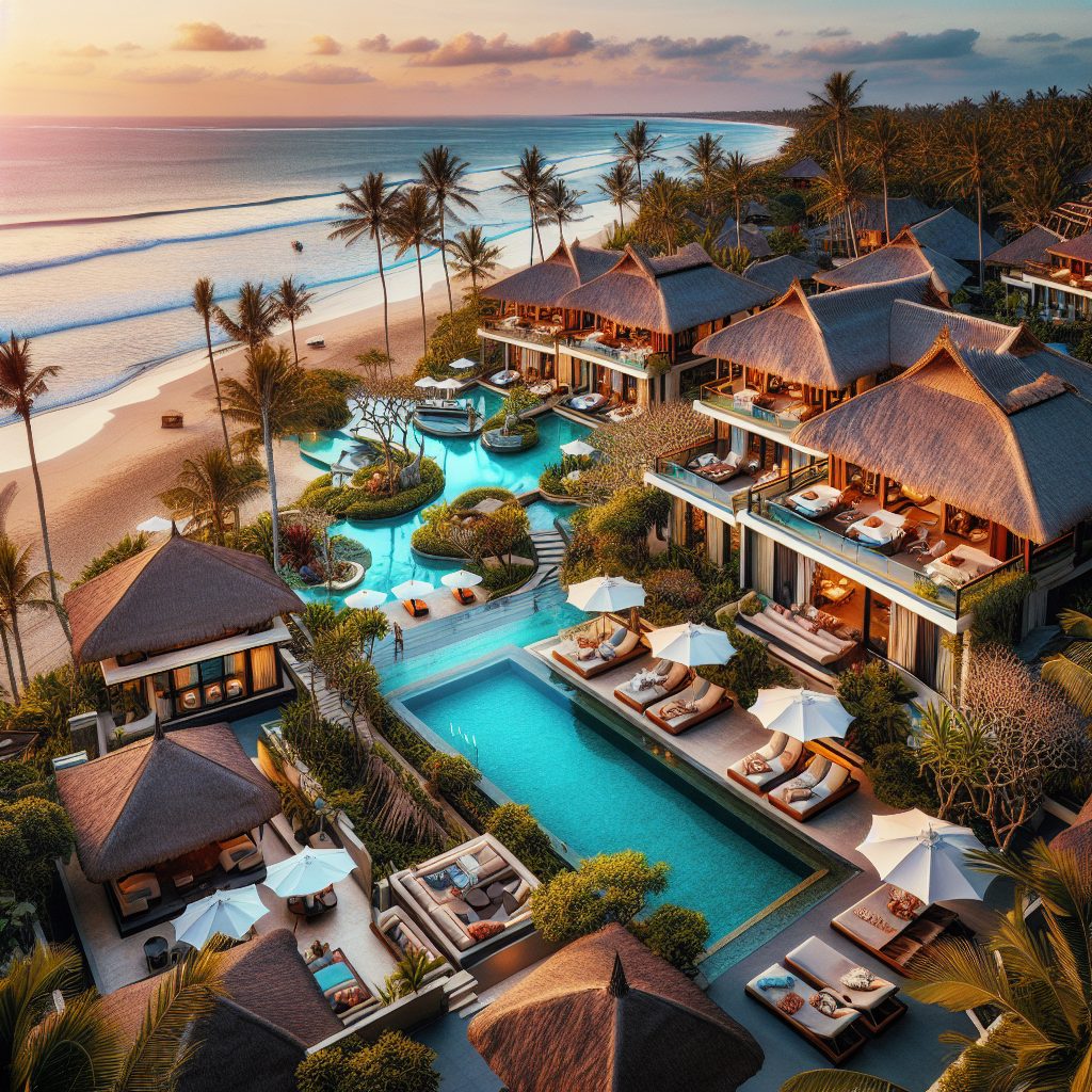 The Seminyak Beach Resort Bali Indonesia with Ocean Suites
