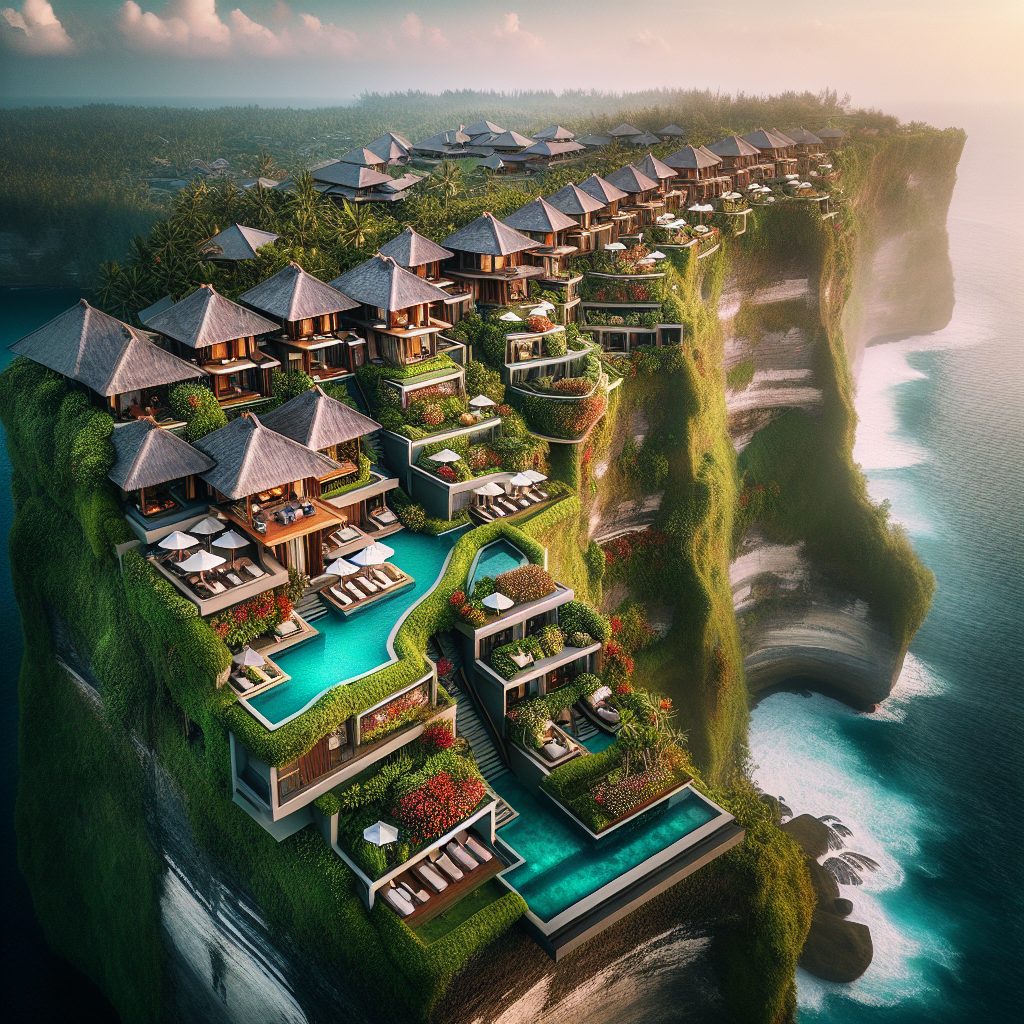 The Ungasan Clifftop Resort Bali Indonesia with Luxury Villas