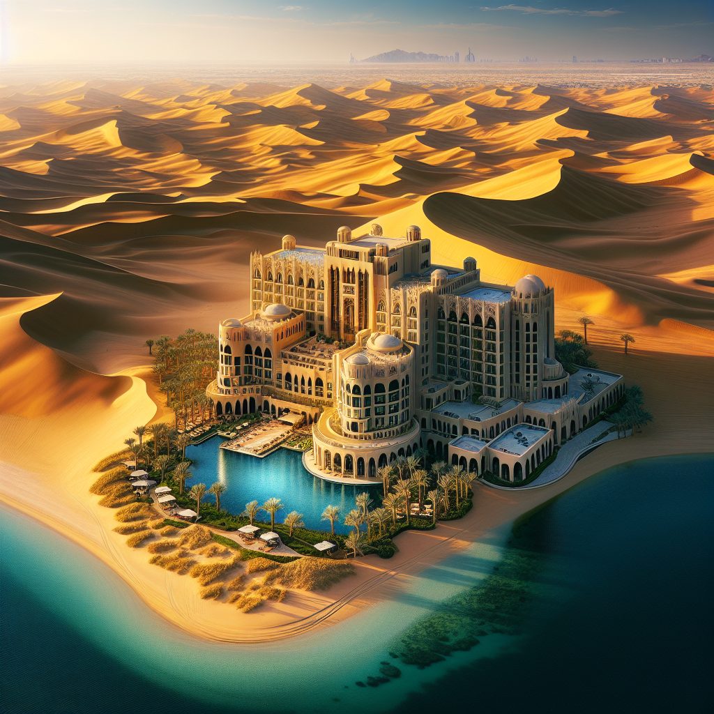 Tilal Liwa Hotel Abu Dhabi with Oasis View Rooms