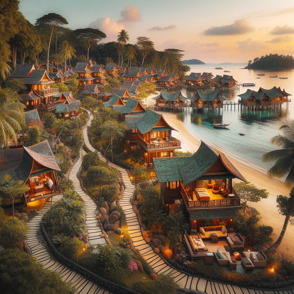 Turi Beach Resort Batam Indonesia with Coastal Rooms
