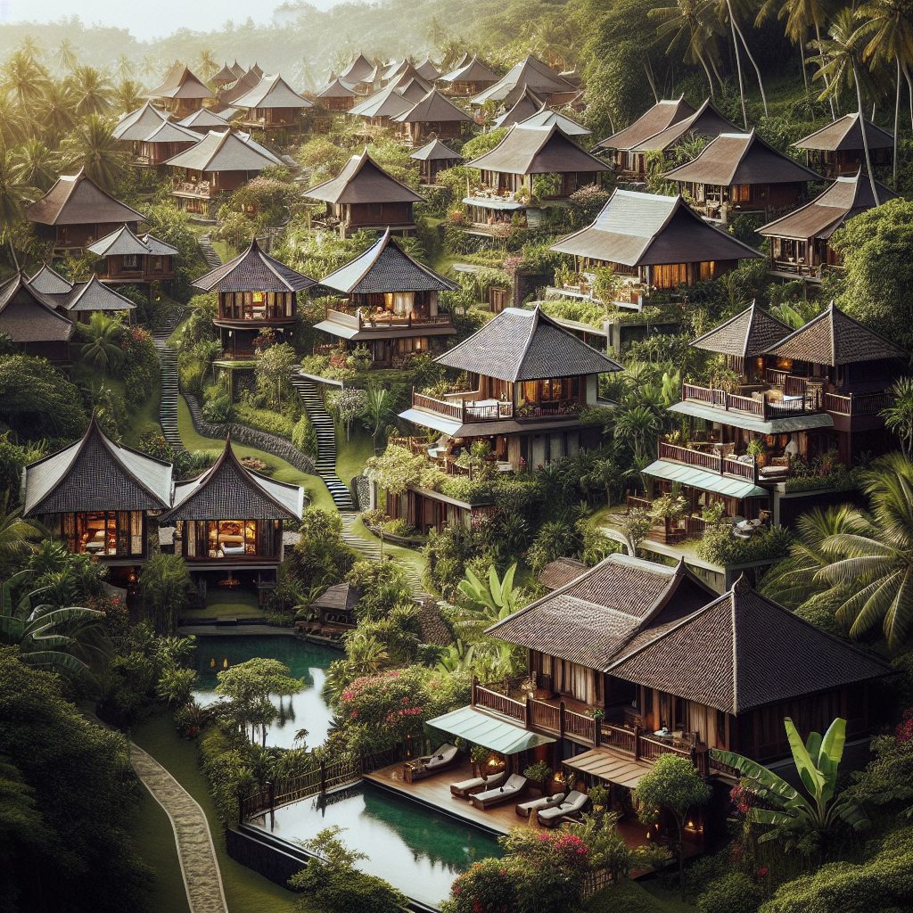 Villa Borobudur Resort Indonesia with Private Villas